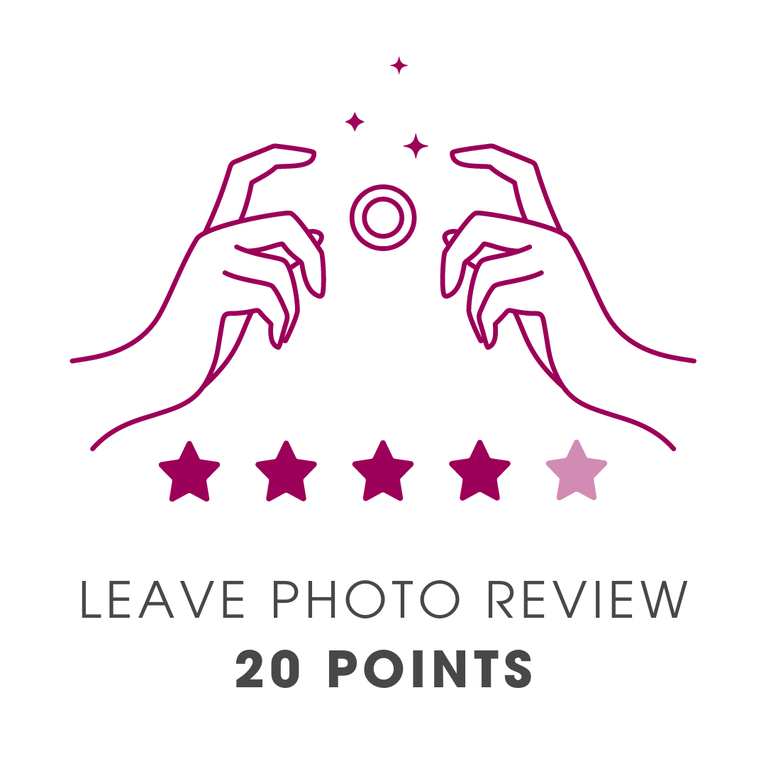 Earn 20 points for every photo you upload with your reviews!