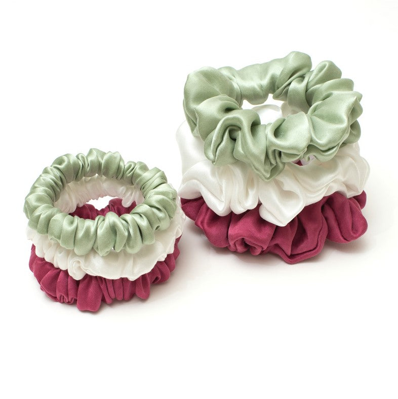 Handmade Eucalyptus Silk Scrunchie