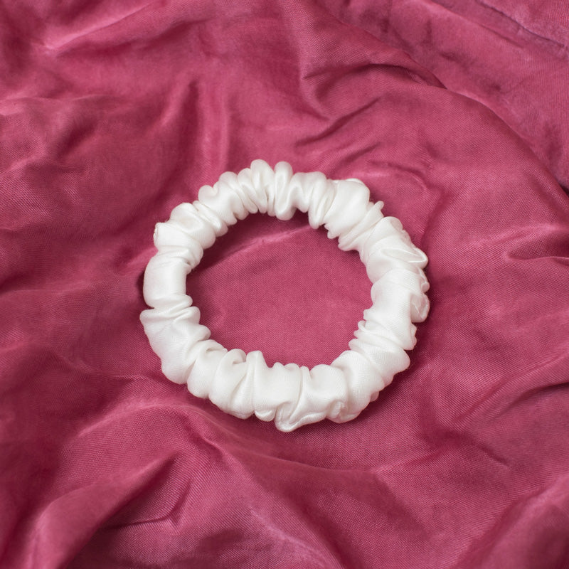 Handmade Eucalyptus Silk Scrunchie